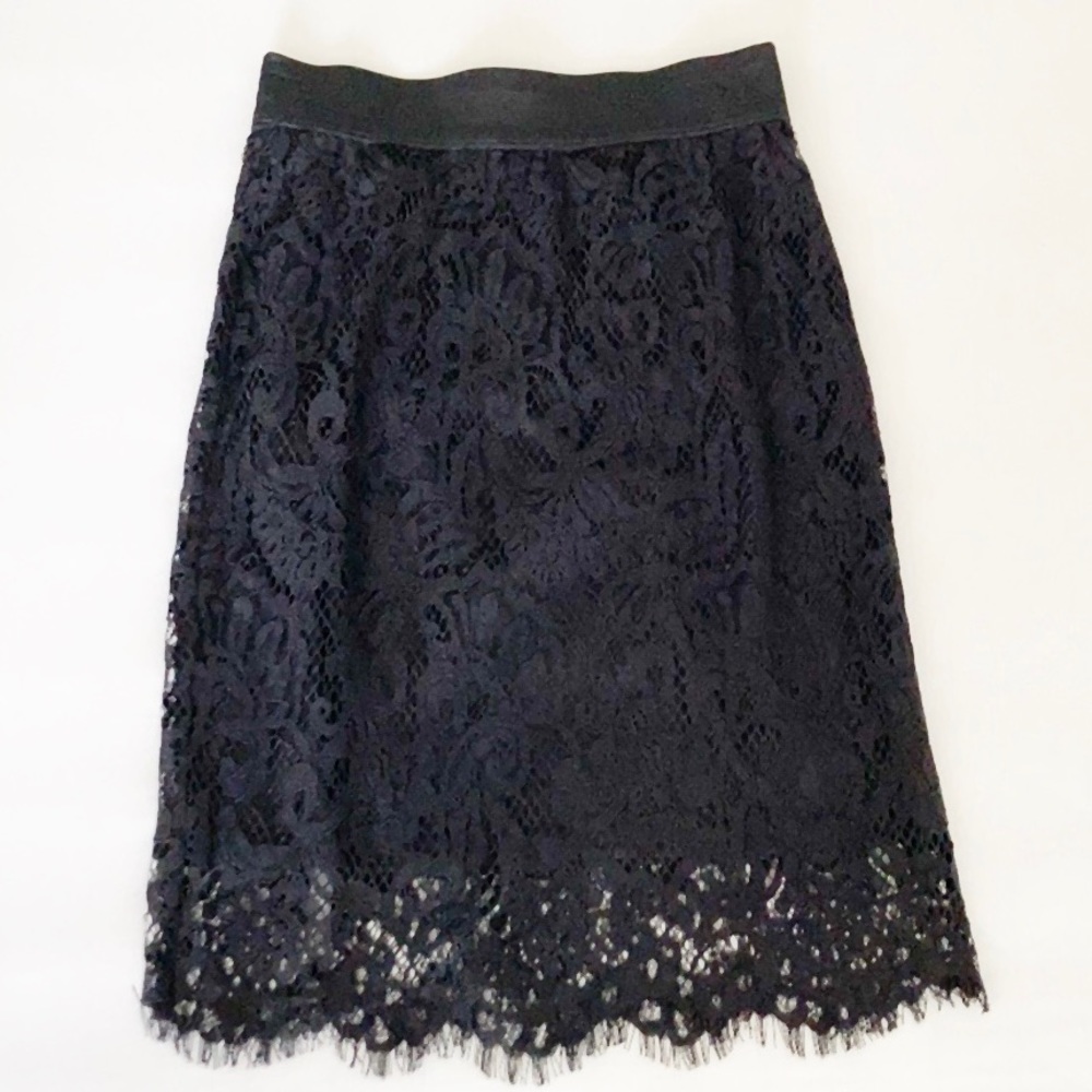 NEW H&M Black Lace Skirt